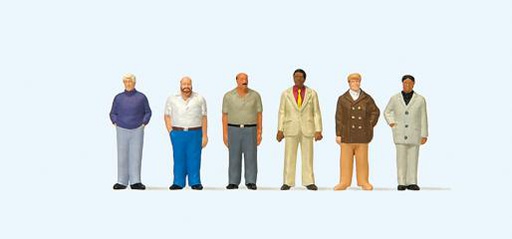 [ PRE74014 ] Preiser 1/100 STAANDE FIGUREN 1/100