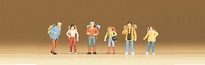 [ PRE79027 ] Preiser jeunes voyogeurs 1/160 N