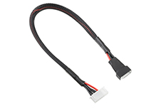 [ PROC-50202 ] Team Corally - Balancer Extension Lead 4S - Battery 4S XH Connector - Charger 6S XH Connector - Silicon Wire 22AWG - 30cm - 1 pc 