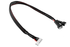 [ PROC-50209 ] Team Corally - Balancer Extension Lead 2X 2S - Battery 2X 2S XH Connector - Charger 6S XH Connector - Silicon Wire 22AWG - 30cm - 1 pc 