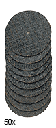 [ PX28809 ] Proxxon Doorslijpschijven versterkt, 22 mm, 50 st.