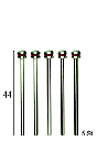 [ PX28815 ] Proxxon steuntjes in metaal 5 st.