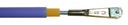 [ SU505 ] Sullivan stuurkabels blauw geel kort 91.4cm 2st (ae7498-25)