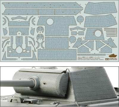 [ T12646 ] Tamiya 1/35 Panther G Early Zim Sheet