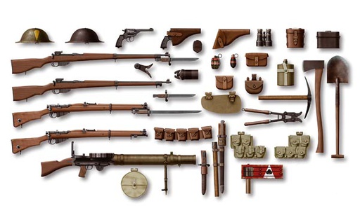 [ T32409 ] Tamiya 1/35 WWI British Inf. & Equip.