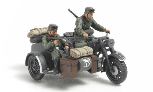 [ T32578 ] Tamiya 1/48 German Bike & Sidecar