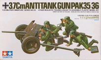 [ T35035 ] Tamiya German 37mm Anti-tank 1/35