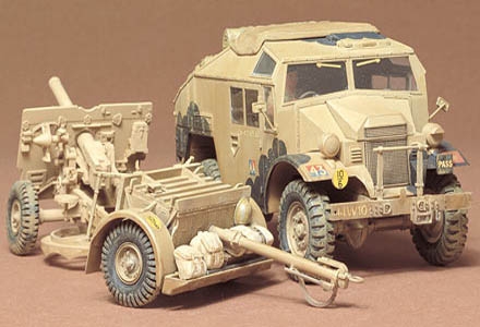 [ T35044 ] Tamiya British. 25 PDR. Gun & Quad Tractor 1/35