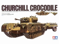 [ T35100 ] Tamiya TANK CHURCHILL CROCODILE   nml