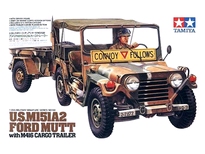 [ T35130 ] Tamiya U.S. M151A2 w/CARGO TRAILER