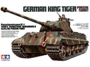 [ T35169 ] Tamiya K. Tiger Porsche Turret