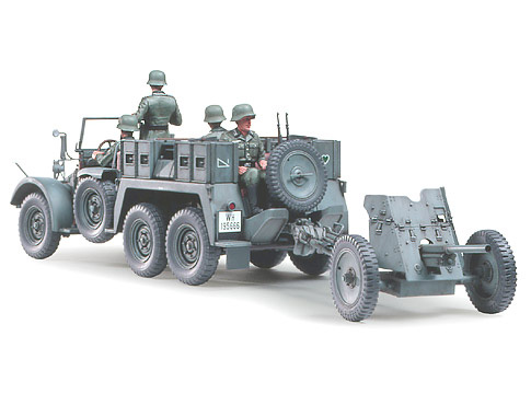 [ T35259 ] Tamiya Krupp Towing Truck w/37mm Pak 1/35
