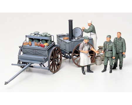 [ T35247 ] Tamiya German Field Kitchen Scenery 1/35