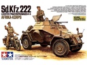 [ T35286 ] Tamiya Sd.Kfz.222 leichter panzerspähwagen 4x4 North Africa 1/35