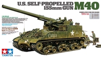 [ T35351 ] Tamiya U.S.Self Propelled 155mmm gun M40  1/35