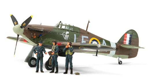 [ T37011 ] Tamiya 1/48 Hurricane MkI w/3 Figures