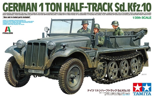 [ T37016 ] Tamiya 1/35 1ton HalfTrack Sd.Kfz. 10