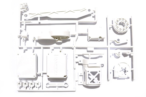 [ T47336 ] Tamiya D parts TT-02  motor mount  white