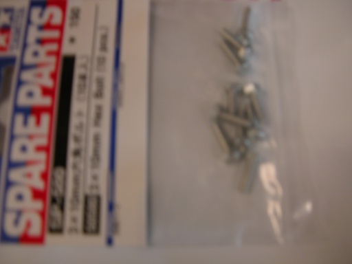 [ T50580 ] Tamiya 3x10mm hex bolt 10pcs