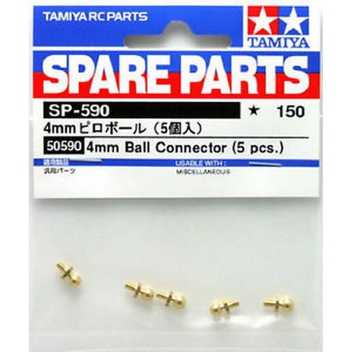 [ T50590 ] Tamiya 4mm Ball Connector 5st