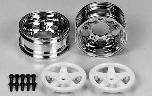 [ T50672 ] Tamiya 5-Spoke 2-piece Wheels *2