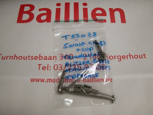 [ T53028 ] Tamiya universal shaft Thundershot / Blitzer Beetle / Stadium Blitzer /  Top Force (58100) 1 paar