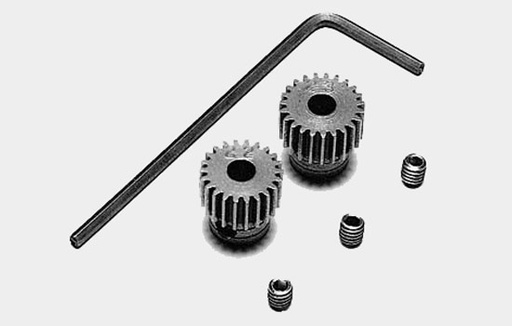 [ T53102 ] Tamiya 0.4 Steel Pinion Gear (22T,23T)