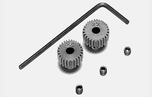 [ T53117 ] Tamiya 0.4 Steel P.Gear(26/27T)