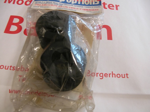 [ T53135 ] Tamiya F-1 rear 3645 HBR medium sponge tires 1 paar