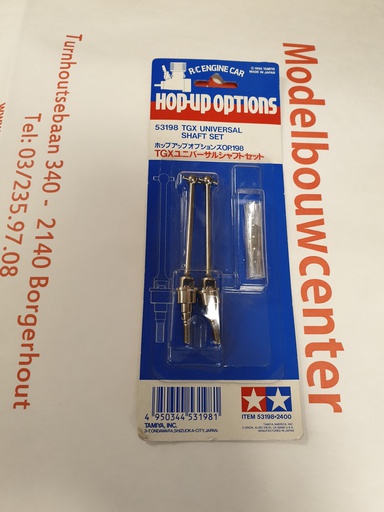[ T53198 ] Tamiya TGX UNIVERSAL SHAFT SET