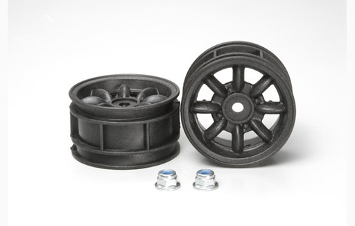 [ T53341 ] Tamiya M-Chassis 8 spoke wheels carbon reinforced 2st