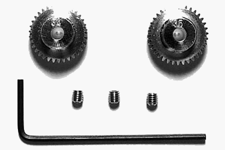 [ T53405 ] Tamiya 0.4 Pinion Gear (34T,35T)