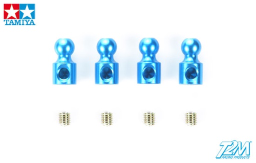 [ T53644 ] Tamiya Aluminum Stabilizer End/Blue