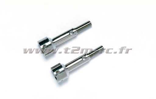 [ T53681 ] Tamiya titanium wheel axle for assembly universal shaft 