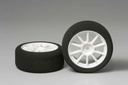 [ T53743 ] Tamiya  Glow Engine R.C.Front Sponge Tire 40 W:26mm