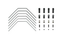 [ T53963 ] Tamiya TRF501X Stabilizer Set
