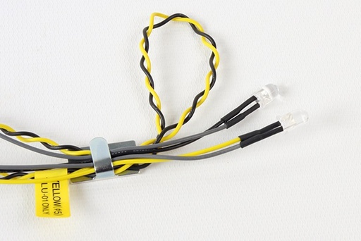 [ T54011 ] Tamiya  led licht geel 5 mm voor TLU-01 unit