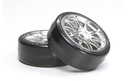 [ T54022 ] Tamiya 10-S Wheel w/SD Tire*2(24mm/0)