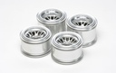 [ T54201 ] Tamiya F104 Plated Mesh Wheel Rubber Tires