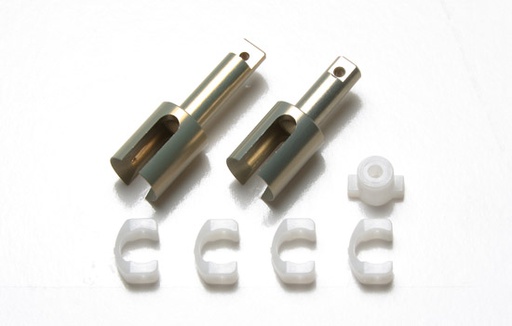 [ T54543 ] Tamiya aluminium cup joints for TB-04 gear differential unit (long&amp;short)