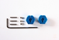 [ T54610 ] Tamiya Clamp Type Aluminium wheel hub  9mm  thick 2pcs