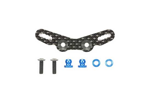 [ T54761 ] Tamiya M-07 Concept carbon damper stay   front 
