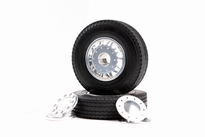 [ T56512 ] Tamiya TWIN SPOKE FRONT ALUMINIUM WHEELS 