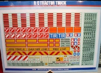 [ T56534 ] Tamiya 1/14 Tractor/Trailer Sticker