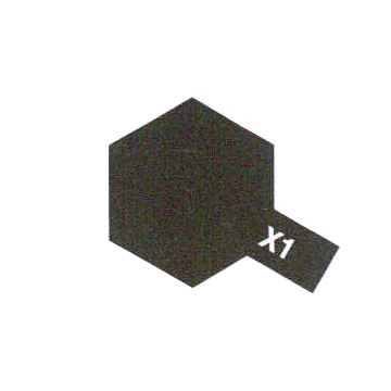 [ T81501 ] Tamiya Acrylic Mini X-1 Black 10ml
