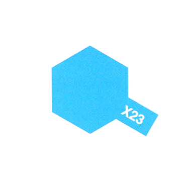 [ T81523 ] Tamiya Acrylic Mini X-23 Clear Blue