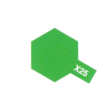 [ T81525 ] Tamiya Acrylic Mini X-25 Clear Green 10ml