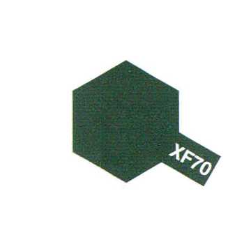[ T81770 ] Tamiya Acryl. Mini XF-70 Dark Green 2 10ml