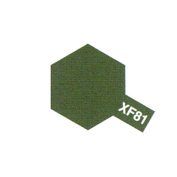 [ T81781 ] Tamiya XF-81 Dark Green 2 RAF 10ml