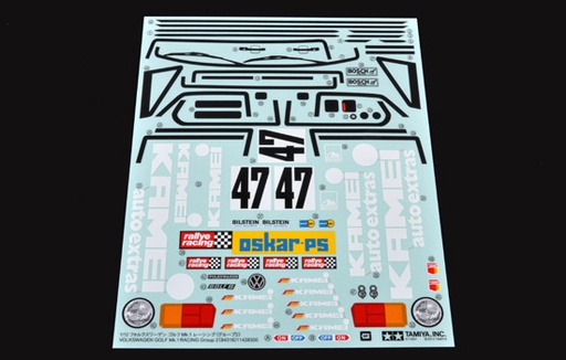 [ T9498086 ] Tamiya STICKER GOLF